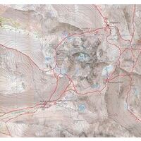 Alpenvereinskarte Klimkaart 0/16 Mount Kenya Nationalpark