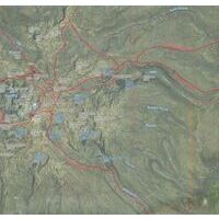 Alpenvereinskarte Klimkaart 0/16 Mount Kenya Nationalpark
