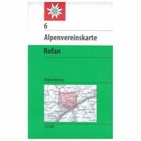 Alpenvereinskarte Wandelkaart 6 Rofan