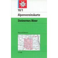 Alpenvereinskarte Topografische Kaart 10/1 Steinernes Meer