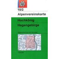 Alpenvereinskarte Topografische Kaart 10/2 Hochkonig - Hagengebirge