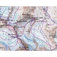 Alpenvereinskarte Topografische Kaart 26 Silvrettagruppe Weg + Ski