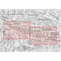 Alpenvereinskarte Topografische Kaart 57/1 Karnischer Hauptkamm West