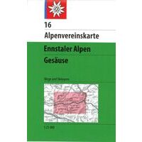 Alpenvereinskarte Wandelkaart Ensstaler Alpen, Gesäuse 16 1:25.000