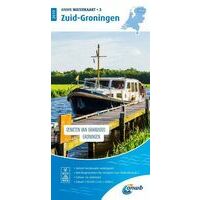 ANWB ANWB Waterkaart 3 Zuid-Groningen 2019