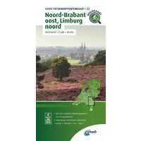 ANWB Fietsknooppuntenkaart 22 Noord-Brabant Oost