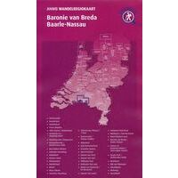 ANWB Wandelregiokaart Noord-Brabant West