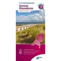 ANWB Wandelregiokaart Zeeuws-Vlaanderen