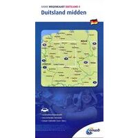 ANWB Wegenkaart 4 Duitsland Midden