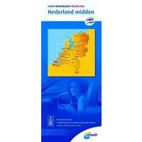 ANWB Wegenkaart Nederland Midden