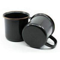 Barebones Enamel Cup Stone Gray