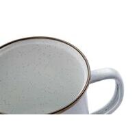 Barebones Enamel Cup Stone Gray