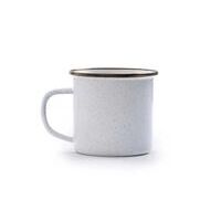 Barebones Enamel Cup Stone Gray