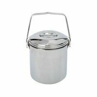 BasicNature Stainless Steel Pot 'billy Can' 1.4 Liter