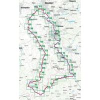 Bikeline Fietsgids 3-Flüsse Tour Radtourenbuch