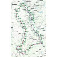 Bikeline Fietsgids 3 Flusse Tour Rundtour An Rhein 1/50