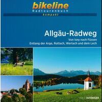 Bikeline Fietsgids Allgau-radweg Von Isny Nach Fussen 1/50