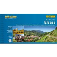 Bikeline Fietsgids Elsass - Elzas Radregion