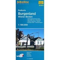 Bikeline Fietskaart Burgenland Wiener Becken 1:100000