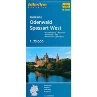 Bikeline Fietskaart HES08 Odenwald - Spessart West