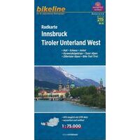 Bikeline Fietskaart Innsbruck Tiroler Unterland West