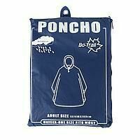 Bo-Camp Poncho 132x203cm Blauw