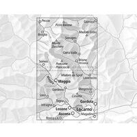 Bundesamt - Swisstopo Topografische Wandelkaart 3308T Locarno