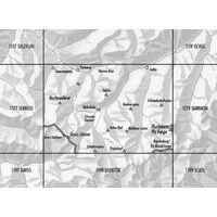 Bundesamt - Swisstopo Topografische Kaart 1178 Gross Litzner 
