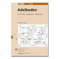 Bundesamt - Swisstopo Topografische Kaart 1247 Adelboden 