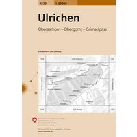 Bundesamt - Swisstopo Topografische kaart 1250 Ulrichen