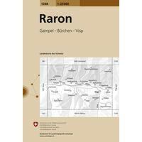 Bundesamt - Swisstopo Topografische Kaart 1288 Raron