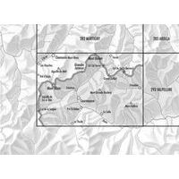 Bundesamt - Swisstopo Topografische Kaart 292 Courmayeur