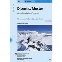 Bundesamt - Swisstopo Skitoerkaart 256S Disentis - Mustér