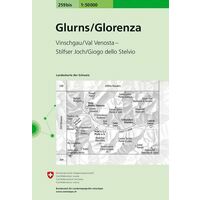 Bundesamt - Swisstopo Topografische Kaart 259BIS Glorenza - Glums