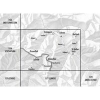 Bundesamt - Swisstopo Topografische Kaart 1157 Sulzfluh 
