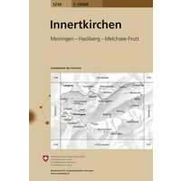 Bundesamt - Swisstopo Topografische Kaart 1210 Innertkirchen