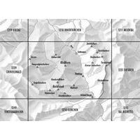 Bundesamt - Swisstopo Topografische Kaart 1230 Guttanen