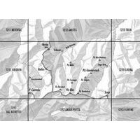 Bundesamt - Swisstopo Topografische Kaart 1232 Oberalppass