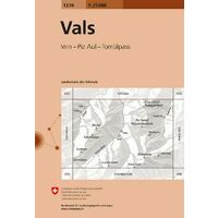 Bundesamt - Swisstopo Topografische Kaart 1234 Vals