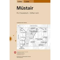 Bundesamt - Swisstopo Topografische kaart 1239BIS Mustair