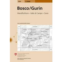 Bundesamt - Swisstopo Topografische Kaart 1291 Bosco Gurin