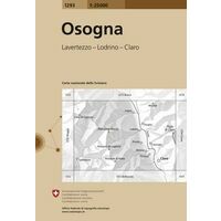 Bundesamt - Swisstopo Topografische kaart 1293 Osogna
