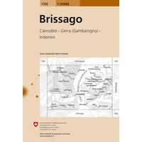 Bundesamt - Swisstopo Topografische Kaart 1332 Brissago