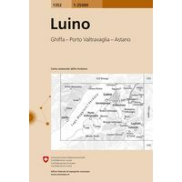 Bundesamt - Swisstopo Topografische Kaart 1352 Luino
