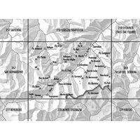 Bundesamt - Swisstopo Topografische Kaart 268 Julierpass