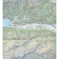 Bundesamt - Swisstopo Topografische Kaart 282 Martigny