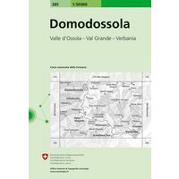 Bundesamt - Swisstopo Topografische Kaart 285 Domodossola