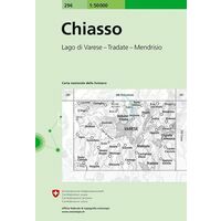 Bundesamt - Swisstopo Topografische Kaart 296 Chiasso