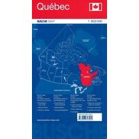 Busche Maps Wegenkaart Quebec