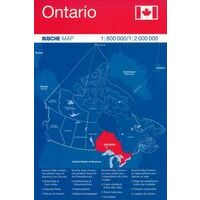Busche Maps Wegenkaart Ontario
